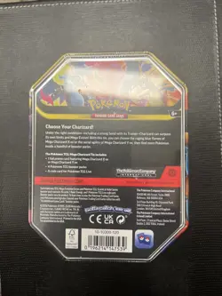Pokemon TCG Mega Charizard X ex Tin 4 Booster Packs & Charizard Promo Sealed - Image 3