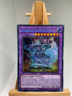 Invoked Augoeides - Prismatic Secret Rare 1st Edition MP21-EN064 - LP - YuGiOh - Image 1