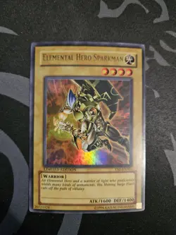 Elemental HERO Sparkman YSD-ENS01 Starter Deck 2006 Limited Edition LP - Image 1