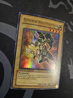 Elemental HERO Sparkman YSD-ENS01 Starter Deck 2006 Limited Edition LP - Image 2