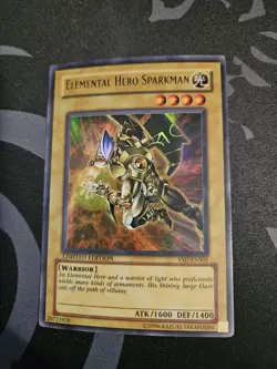 Elemental HERO Sparkman YSD-ENS01 Starter Deck 2006 Limited Edition LP - Image 3