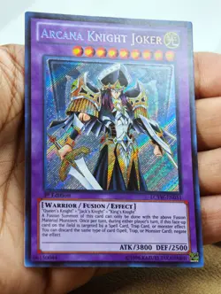 Arcana Knight Joker LCYW-EN051 Secret Rare 1st LP - Image 3