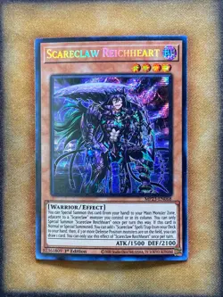 Yugioh Scareclaw Reichheart MP23-EN068 Secret Rare 1st Ed NM - Image 1