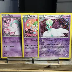 RALTS RC8 KIRLIA RC9 GARDEVOIR RC10 POKEMON LEGENDARY TREASURES RADIANT HOLO LOT - Image 1