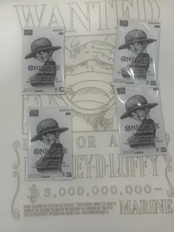 4X One Piece 3rd Anniversary Treasure Campaign Promo Packs ENGLISH - Image 1