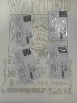 4X One Piece 3rd Anniversary Treasure Campaign Promo Packs ENGLISH - Image 2