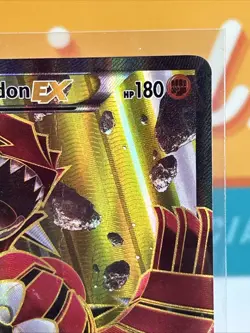 Groudon EX #150 Ultra Rare Full Art Pokemon TCG 2015 XY Primal Clash DMG - Image 5