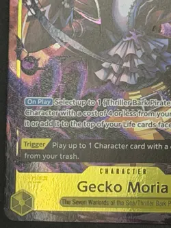 Gecko Moria - OP14-104 (Alternate Art) The Azure Sea's Seven SR - Image 5