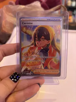 Carmine - 217/167 - Pokemon Twilight Masquerade Special Illustration Rare NM - Image 1