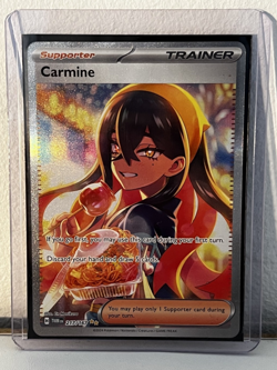 Pokemon TCG Carmine Special Illustration Rare 217/167 Twilight Masquerade Mint - Image 2