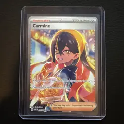 Carmine - 217/167 - Pokemon Twilight Masquerade Special Illustration Rare - MINT - Image 1