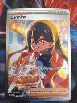 Carmine - 217/167 - Pokemon Twilight Masquerade Special Illustration Rare - MINT - Image 1