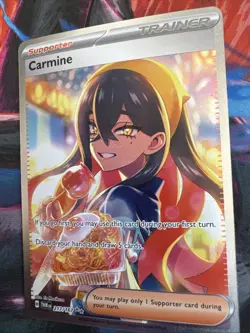 Carmine - 217/167 - Pokemon Twilight Masquerade Special Illustration Rare - MINT - Image 3