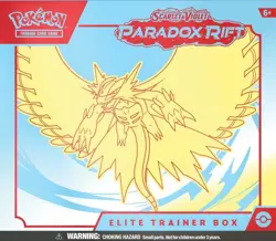 POKEMON TCG Scarlet & Violet 4 Paradox Rift Elite Trainer Box - Roaring Moon - Image 2
