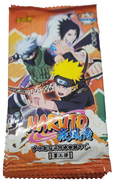 Lot of 10 PACKS - 2022 NARUTO KAYOU Trading Card Game - Image 1