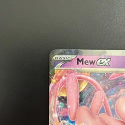 Pokemon Mew EX Ultra Rare Holo 151/165 Scarlet & Violet 151 Card English - Image 2