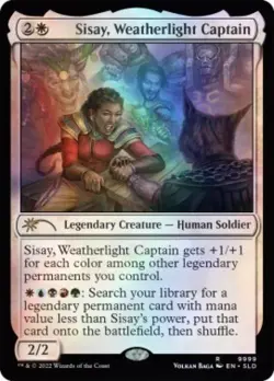 Sisay, Weatherlight Captain -Foil Near Mint MTG Secret Lair - Image 1