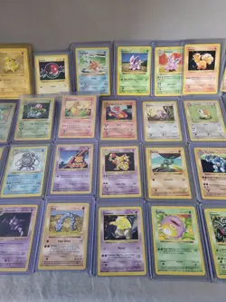 Lot of 57 Pokemon Base Set Shadowless Cards No Duplicates, Read Description! - Image 2