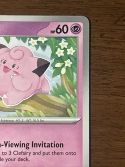 Pokemon Clefairy 035/165 Clefable 036/165 Scarlet & Violet 151 (Lot of 2 Cards) - Image 5