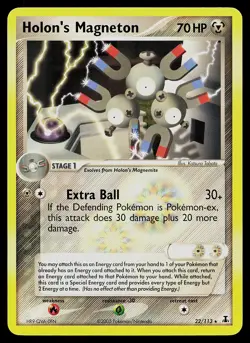 Pokemon Card - Holon's Magneton Delta Species 22/113 Rare - Image 1