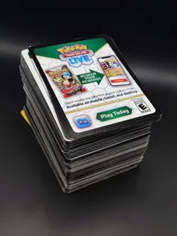 225 Pokemon TCG Live Online Code Cards Bulk Bundle Mixed Sets SWSH S&V ME - Image 1
