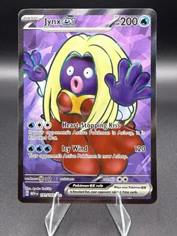Pokemon Jynx EX TCG Scarlet & Violet Holo Ultra Rare Card 191/165 - Image 1