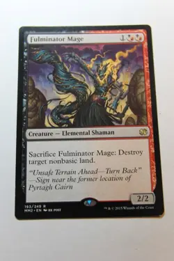 MTG Fulminator Mage x1- -Modern Masters 2015-Lightly Played - Image 1