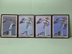 MTG Disenchant x4 Ice Age Hand Painted Altered Ice Age Premodern Legacy Playset - Image 2