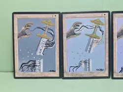 MTG Disenchant x4 Ice Age Hand Painted Altered Ice Age Premodern Legacy Playset - Image 3