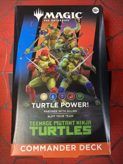 Magic The Gathering Teenage Mutant Ninja Turtles Turtle Power! Commander Deck - Image 1