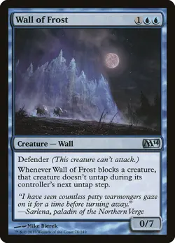 MTG Wall of Frost ** Magic 2014 ** English (NM) - Image 1