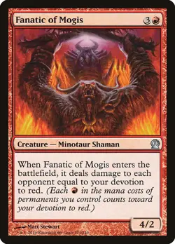 MTG Fanatic of Mogis ** Theros ** English (NM) - Image 1