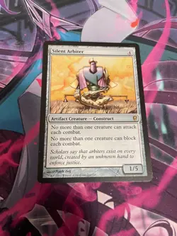 MTG - SILENT ARBITER - RARE - CONSPIRACY - LP - Image 1
