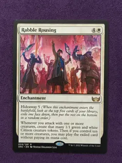 Rabble Rousing Normal R Streets of New Capenna 24 NM MTG - Image 1