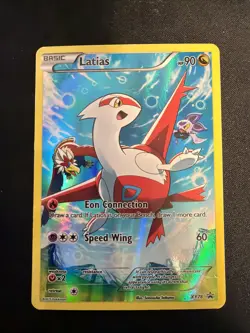 Pokemon TCG Latias XY78 Full Art Black Star Holo Promo XY Promo - Image 1