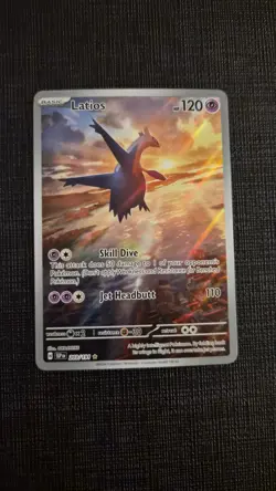 Pokemon TCG Latios 203/191 S&V Surging Sparks FA Illustration Rare Holo - Image 2