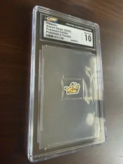 CGC 10 - Pikachu 2020 Pokemon x Yurutto Center Assort Flake Seals Sticker - Image 2