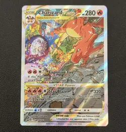 Pokemon TCG Charizard VSTAR SWSH262 Holo Black Star Promo Alternative Art - Image 1