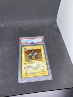 1999 Magneton Shadowless Base Set PSA 7 Nm 9/102 Pokemon TCG WOTC - Image 1