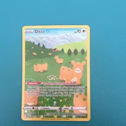 Pokemon Ditto GG22 Crown Zenith Galarian Gallery Holo Ultra Rare 70 HP English - Image 1