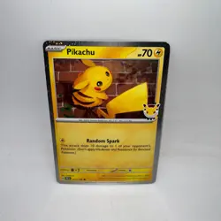 Pikachu 051/162 2026 Pokemon Day Cosmos Holo Promo - Image 1
