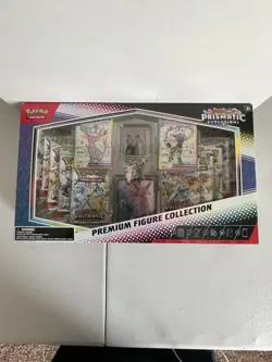 Pokemon Sealed Lot Prismatic Evolutions Figure + PO ETB + PO Booster Bundle - Image 2
