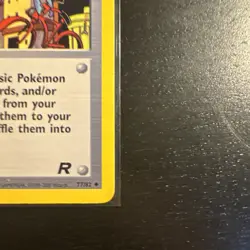 Pokemon TCG Nightly Garbage Run Team Rocket 77 Unlimited Uncommon - Image 4