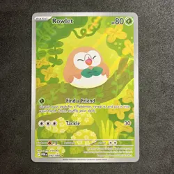 ROWLET 090/088 Illustration Rare IR Full Art 2026 Pokemon Perfect Order - Image 1