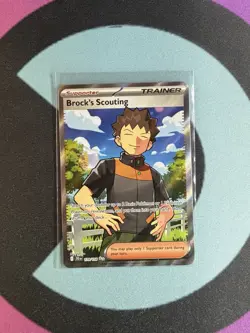 Brock's Scouting 179/159 Ultra Rare Journey Together Holo Near Mint - Image 1