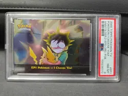 2000 Topps Pokemon TV Animation Series 2 I CHOOSE YOU! Foil #ep1 Graded Psa - Image 1