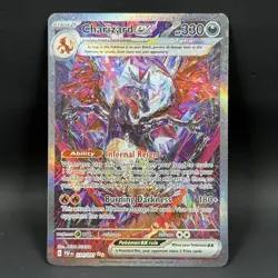 Pokemon Charizard EX 234/091 NM Special Illustration Rare Paldean Fates - Image 1