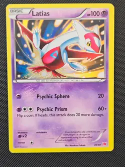 LATIOS 30/30 XY TRAINER KIT LATIOS POKEMON MP - Image 1