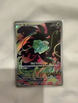 Bulbasaur Mega Evolutions Stamped Promo Pokemon TCG Near Mint - Image 1