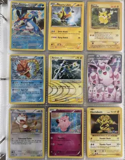 Pokemon TCG Vintage Modern Binder Collection Holos Rare (99 Total) XY Jungle.. - Image 1